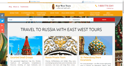 Desktop Screenshot of east-west-tours.com
